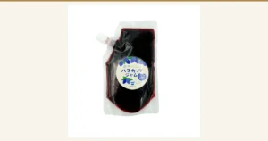 Featured image for Additive-Free Haskap Jam, Hokkaido, 160g (Tokachi Berry Farm). On a white background, a product photo of one clear stand-up pouch with a white cap, filled with dark purple haskap jam. The round label on the package reads “十勝ベリーファーム”, “Tokachi Berry Farm”, “ハスカップジャム” (haskap jam), “ハスカップ・甜菜糖 北海道産原料100%” (haskap and beet sugar, 100% Hokkaido-grown ingredients), “ヨーグルトにオススメ♪” (recommended with yogurt), “YOGURT” and “Haskap jam”, with illustrations of haskap berries and a yogurt cup.