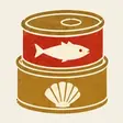 重ねた缶詰2つのイラスト